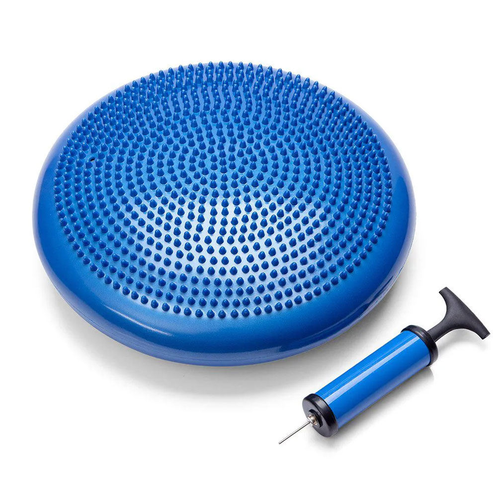 Disco de Equilíbrio Inflável 33cm Com Bomba de Ar